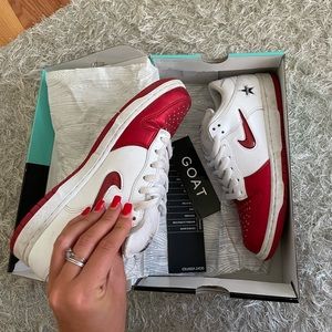 Supreme X Dunk SB Low Varsity Red